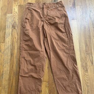 A New Dat Women's Burnt Orange  Straight Leg Pants
